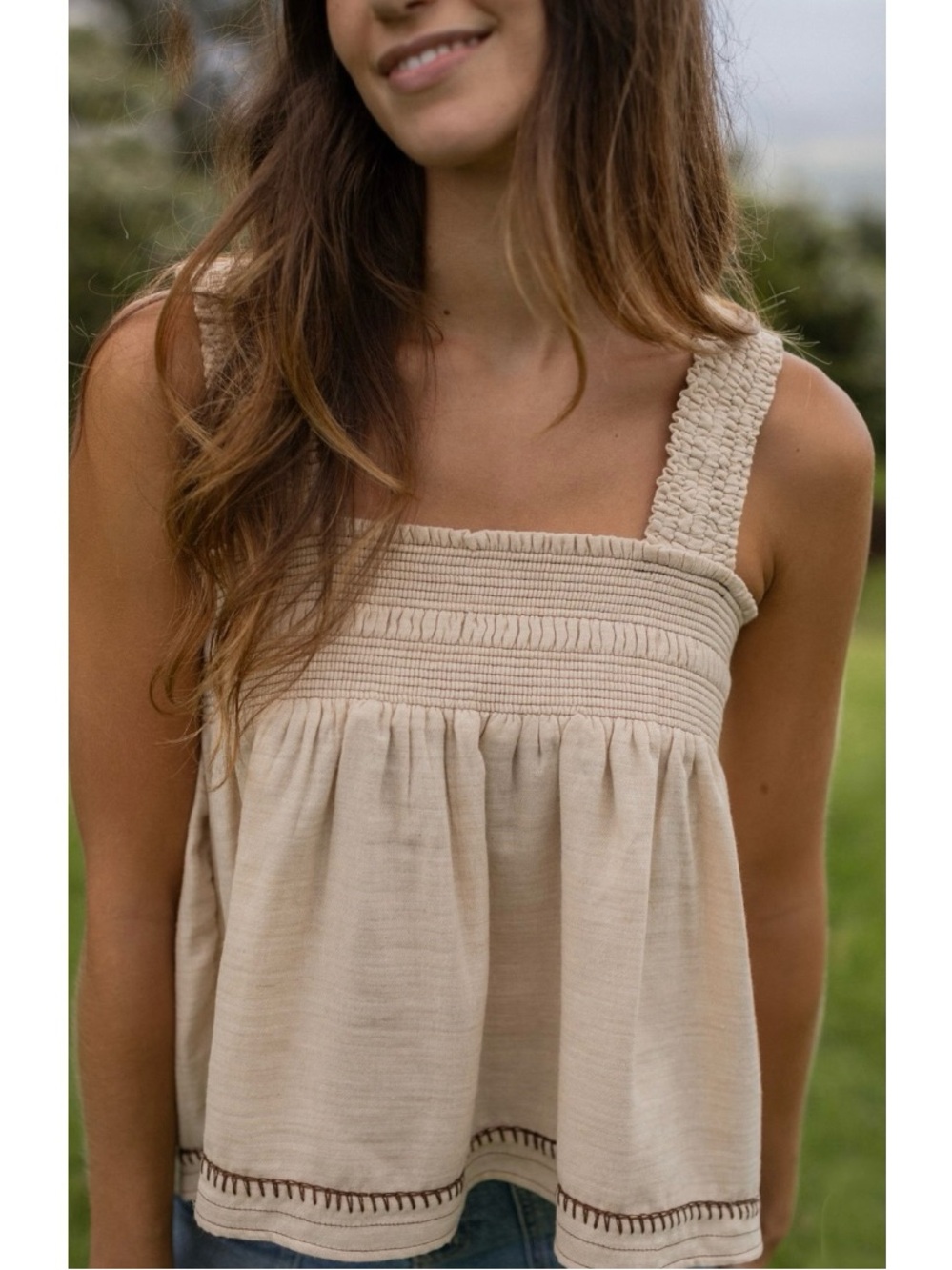 Neuflora Cotton Swing Tank Top Small